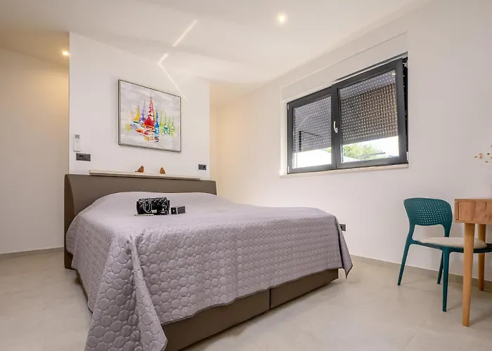 New, Luxury For 8 With Heated Pool & Spectacular Sea Views וילה Ražanj